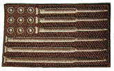 Wholesale MILITARY DESERT BROWN  CAMO AMERICAN FLAG BULLET SHELL EMBROIDERED PATCH ( sold by the piece )